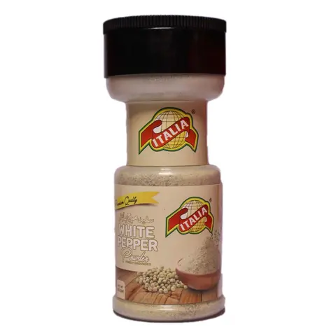 Italia White Pepper Jar 80g