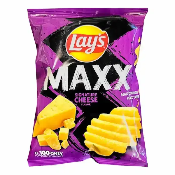 Lays Maxx Signature Cheese Flavored Chips Rs100