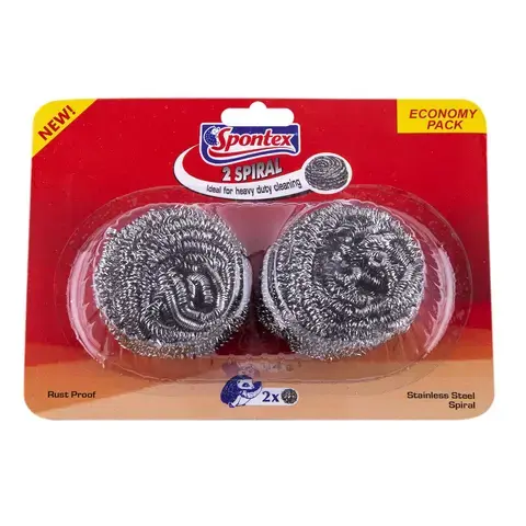 Spontex Spiral Blister 2 Pieces