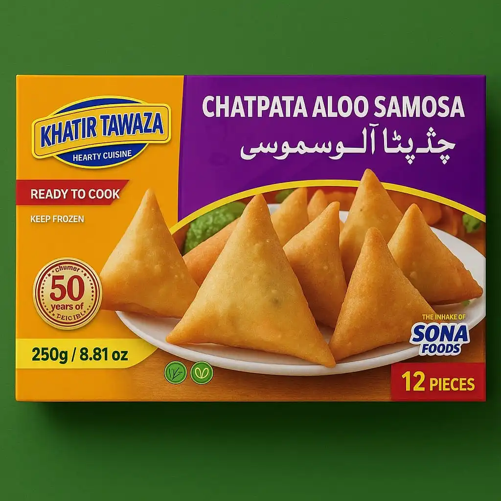  Khatir Tawaza Chatpata Aloo samsoa 250g