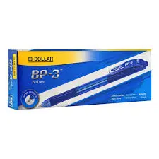 Dollar BP-3 Ball Pen F 0.7 blue (Pack Of 10)