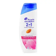 Head & Shoulders 2-In-1 Smooth & Silky Anti-Dandruff Shampoo + Conditioner, 360ml