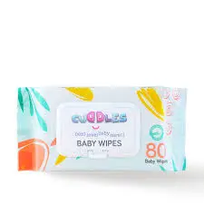 Cuddles Baby Wipes (80 Pcs)