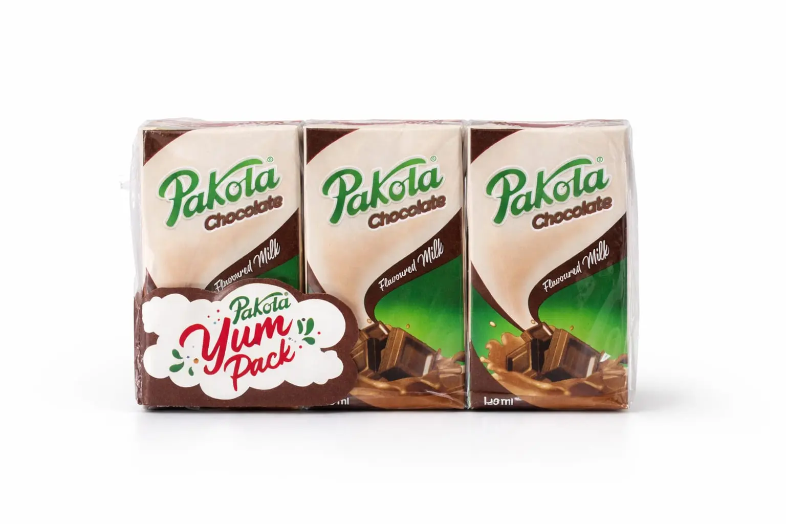 Pakola Chocolate Flavoured Milk 125ml (pack of 6)