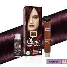 Olivia Hair Colour, 08 Burgundy
