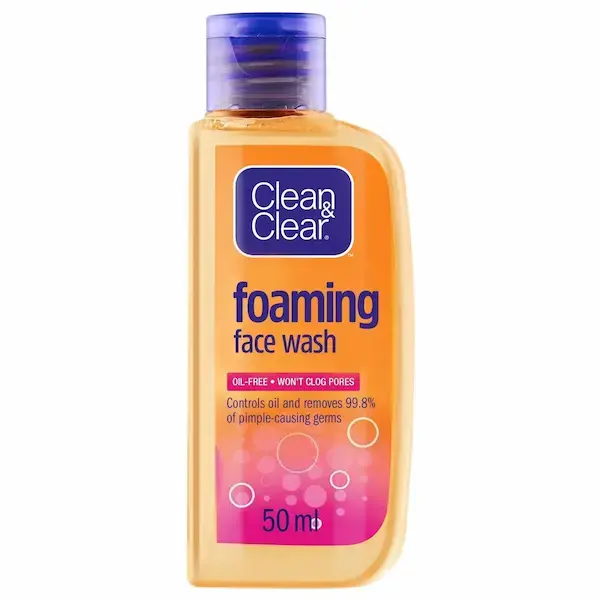 Clean & Clear Oil Free Foaming Face wash 50ml