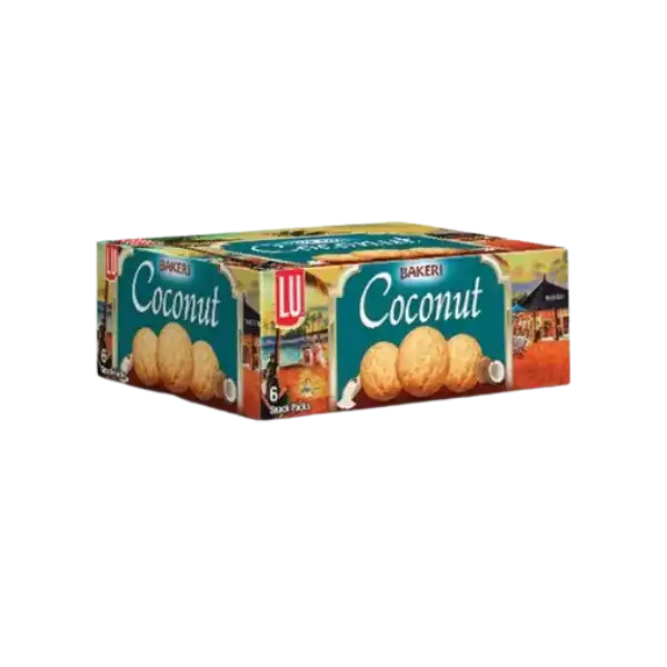 Lu Bakeri Coconut 6 Snack Packs