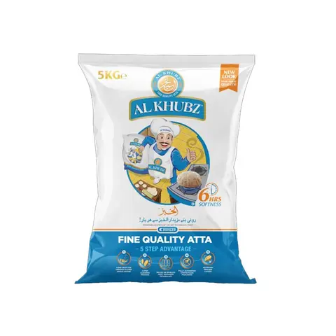 Al_Khubz Fine Flour (Al Khubz Fine Atta)  5kg