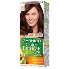 Garnier Color Naturals Hair Color Kit# 5.25 Light Opal Mahogany Brown 1 Box