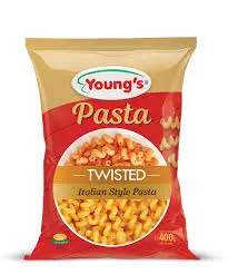 Young's Pasta Twisted Macaroni Italian style 400g