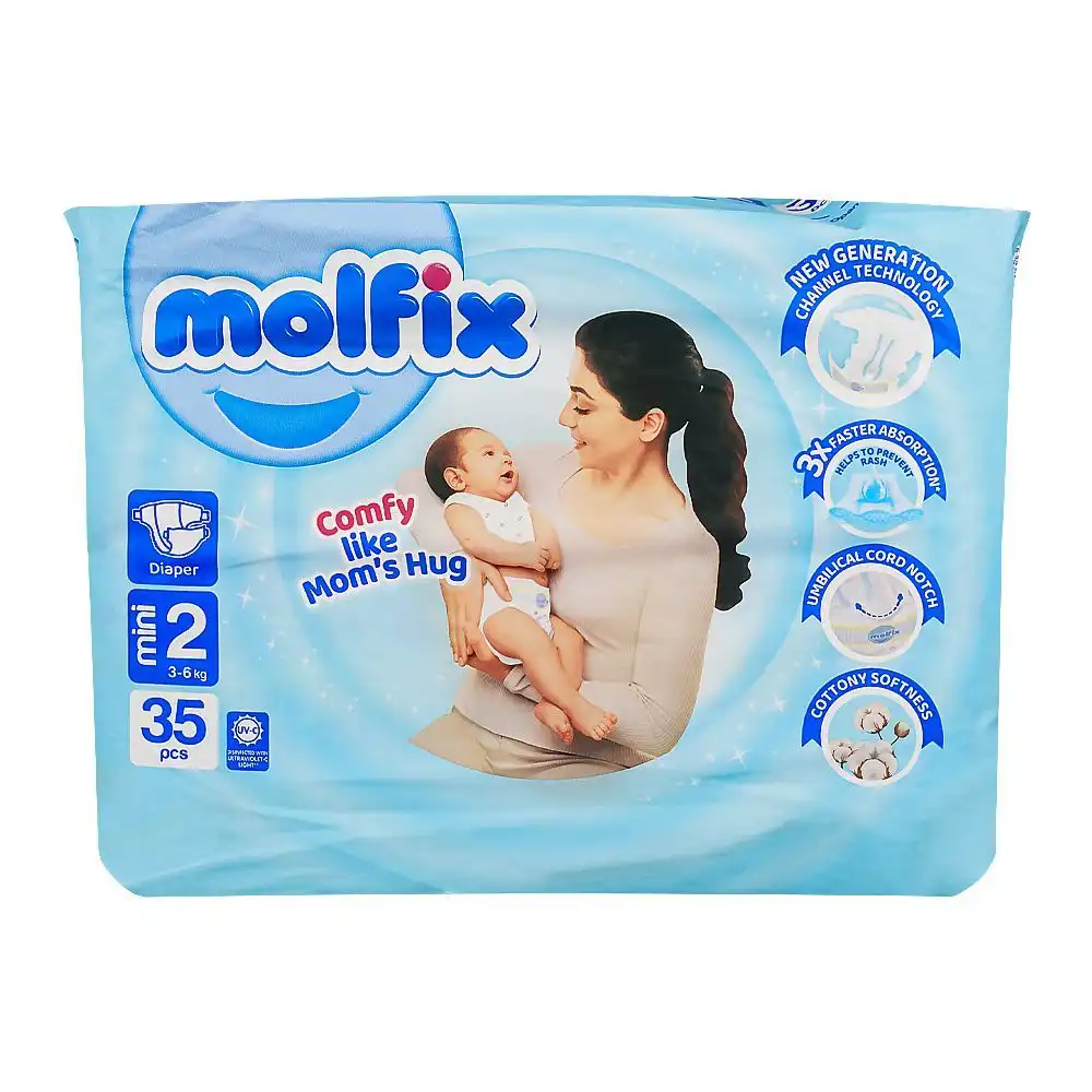 Molfix Diaper Mini  Size 2 35Pcs