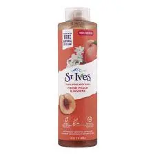 St.Ives Exfoliating Fresh Peach & Jasmine Body Wash 650 ml