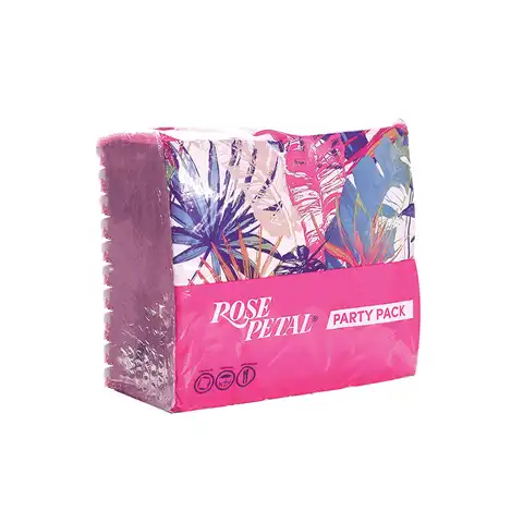 Rose Petal Tissue Party Pack Pink