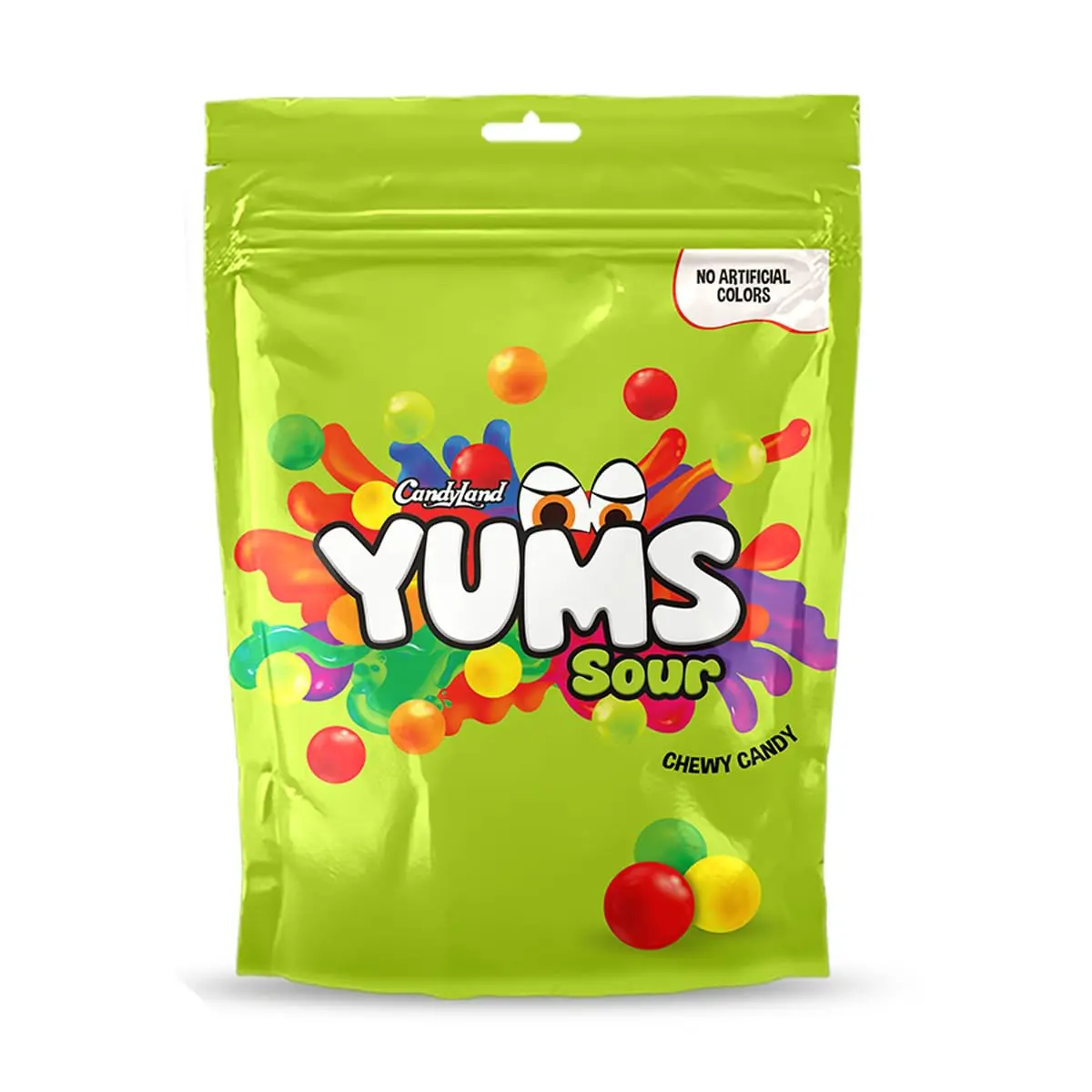Candyland Yums Sour Flavoured Chewy Candy