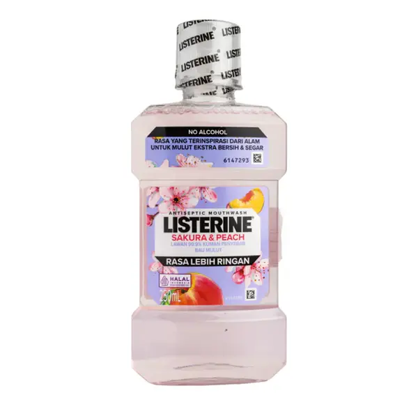 Listerine Sakura & Peach Mouth Wash 250ml