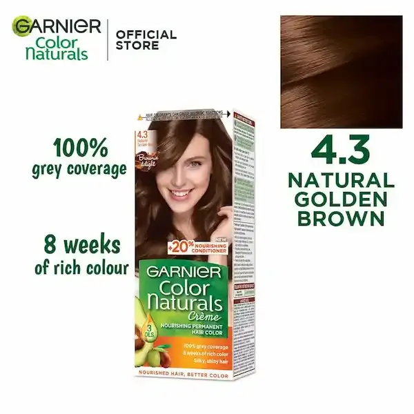 Garnier Color Naturals Creme 4.3 Golden Brown