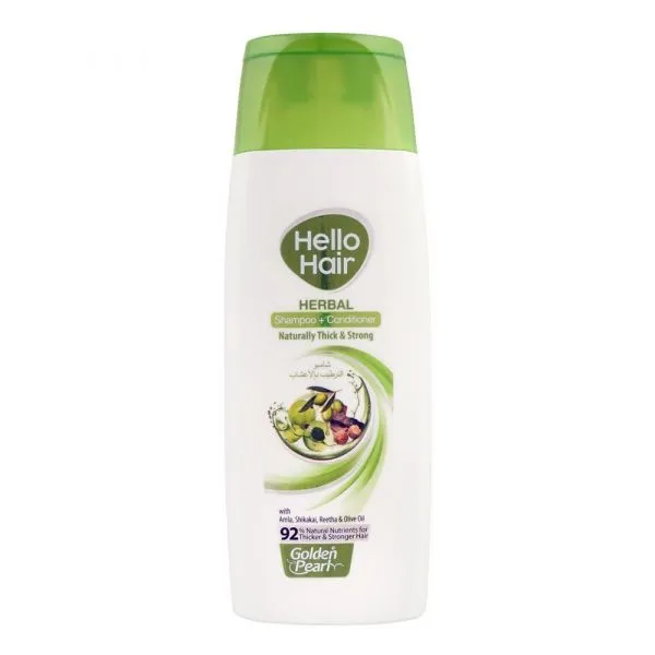 Hello Hair Shampoo+Conditioner 360ml Herbal