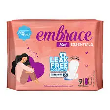 Embrace Essentials Maxi Long 9 Pads