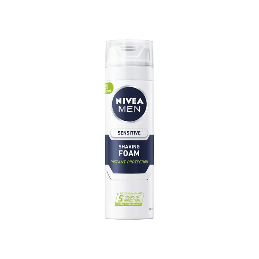 Nivea Men Sensitive Shaving Foam 200ml 