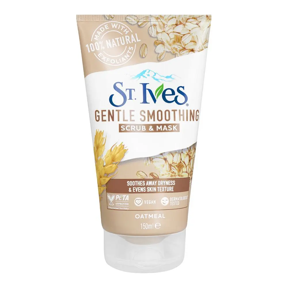 St Ives Oatmeal Gentle Smoothing Scrub & Mask 150ml 