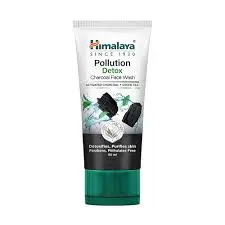 Himalaya Detoxifying Charcoal & Green Tea Face Wash 50ml