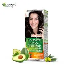 Garnier Color Naturals Creme # 2 Soft Black Enriched With 3 Essential Oils 112ml