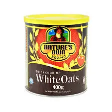 Nature's Own White Oats 400g Tin