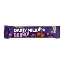 Cadbury Dairy Milk Bubbly Chocolate 120rs