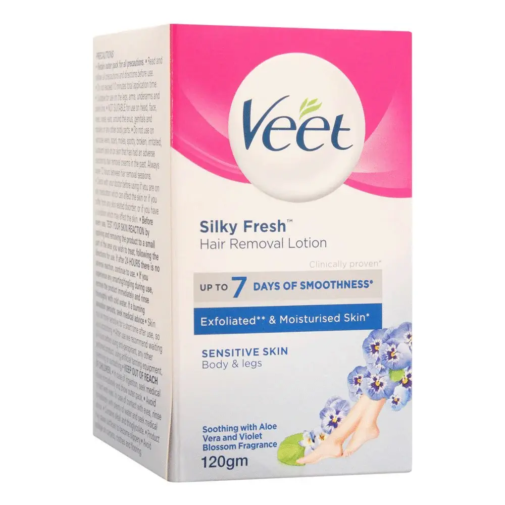 Veet Silky Fresh Sensitive Skin Lotion 120g