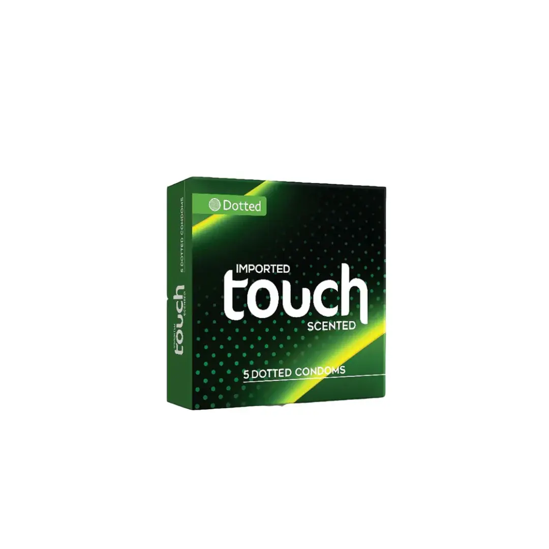 Touch Dotted Pack Of 5 Condoms