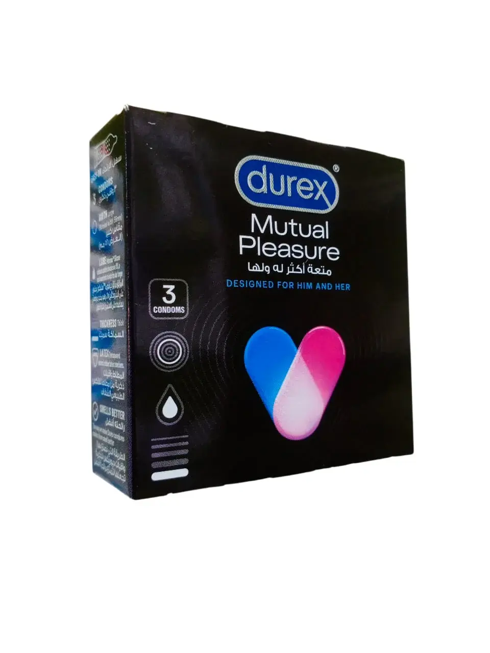Durex Mutual Pleasure Pack Of 3 Condoms