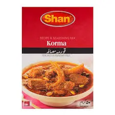 Shan Korma Recipe Masala 50gm