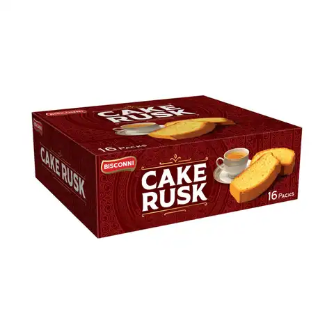 Bisconni Cake Rusk 16 pcs