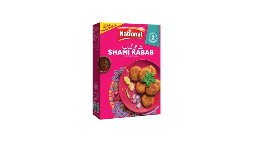 National Shami Kabab Recipe Mix Masala 90g