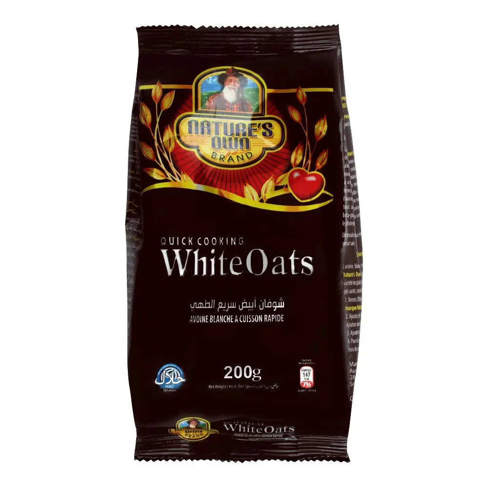 Nature's Own White Oats Pouch 200g