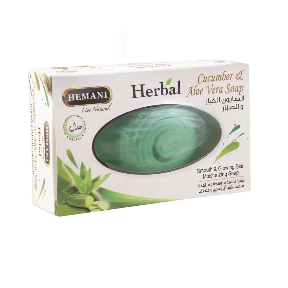 Hemani Herbal Cucumber & Aloe Vera Soap 100Gm