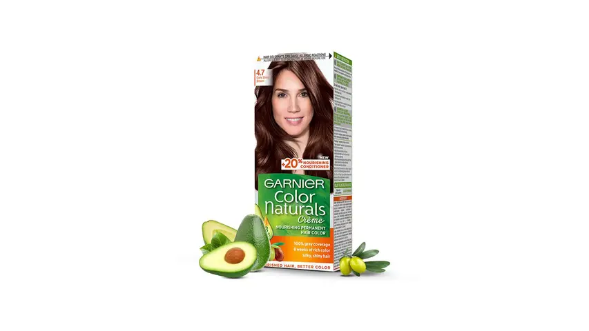 Garnier Color Naturals 4.7 Dark Shiny Brown