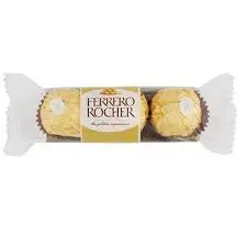 Ferrero Rocher Chocolate 3 Pieces (Imported)