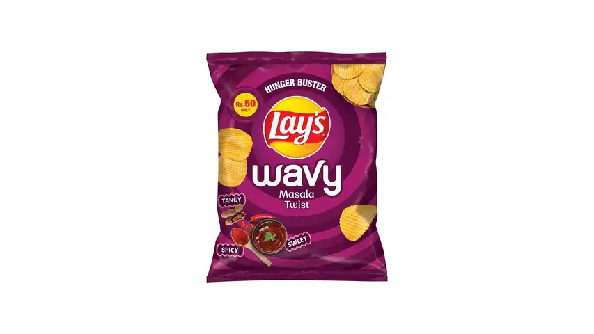 Lays Wavy Masala Twist Rs 50