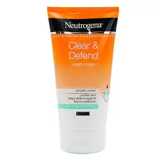 Neutrogena Clear & Defend Wash +Mask