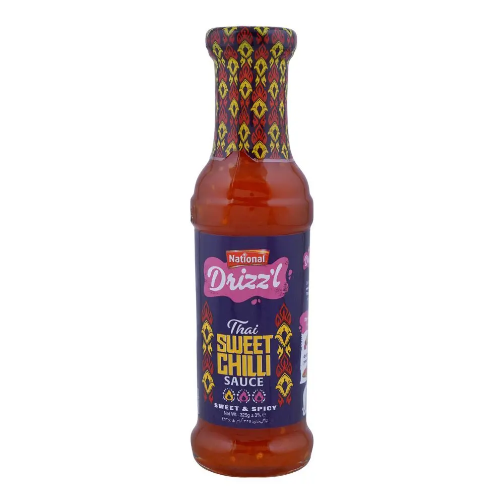 National Drizzl Thai Sweet Chilli Sauce Sweet & Spicy 325g