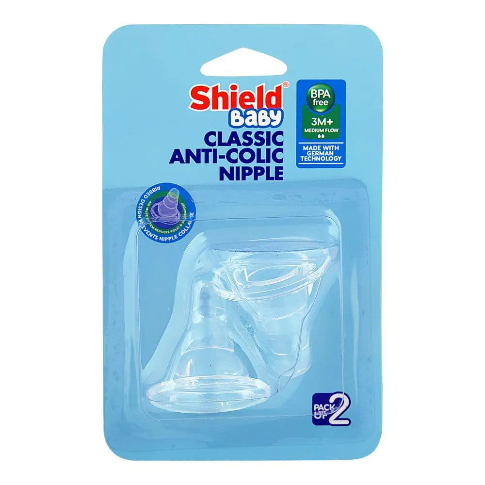 Shield Evenflo Anti-Colic Nipple 2-Pack
