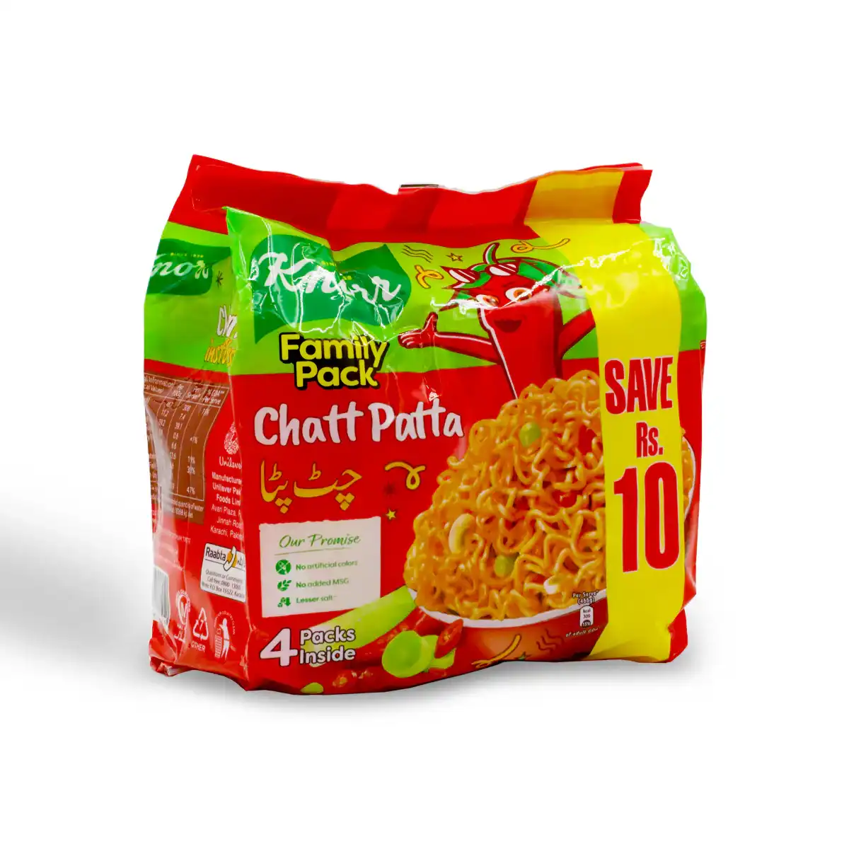 Knorr Chatt Patta Party Pack Noodles (Pack of 4)
