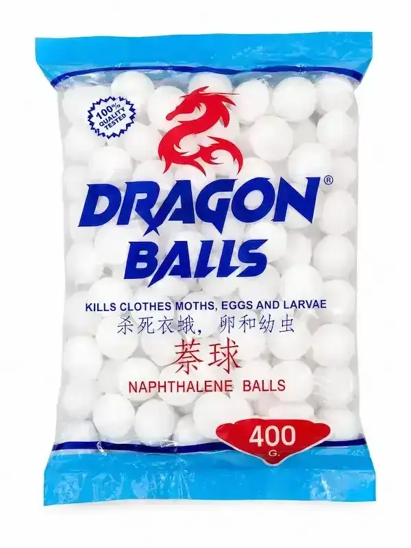 Dragon Naphthalene Balls (Moth Repellent) 400g