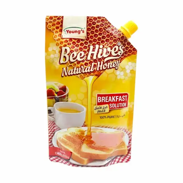 Young's Bee hives honey 400g pouch