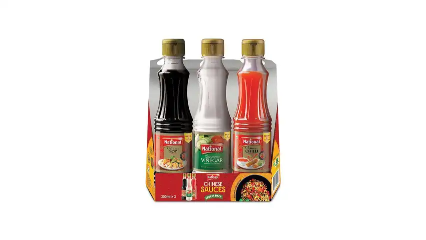 National Chinese Sauce Trio Pack 3 x 300ml