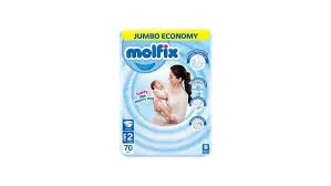 Molfix Diapers Size 2 Mini 70 pcs