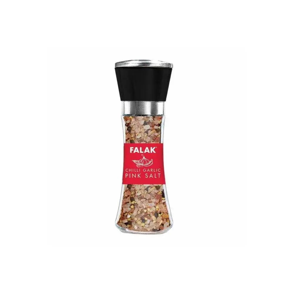 Falak Chilli Garlic Pink Salt 150g