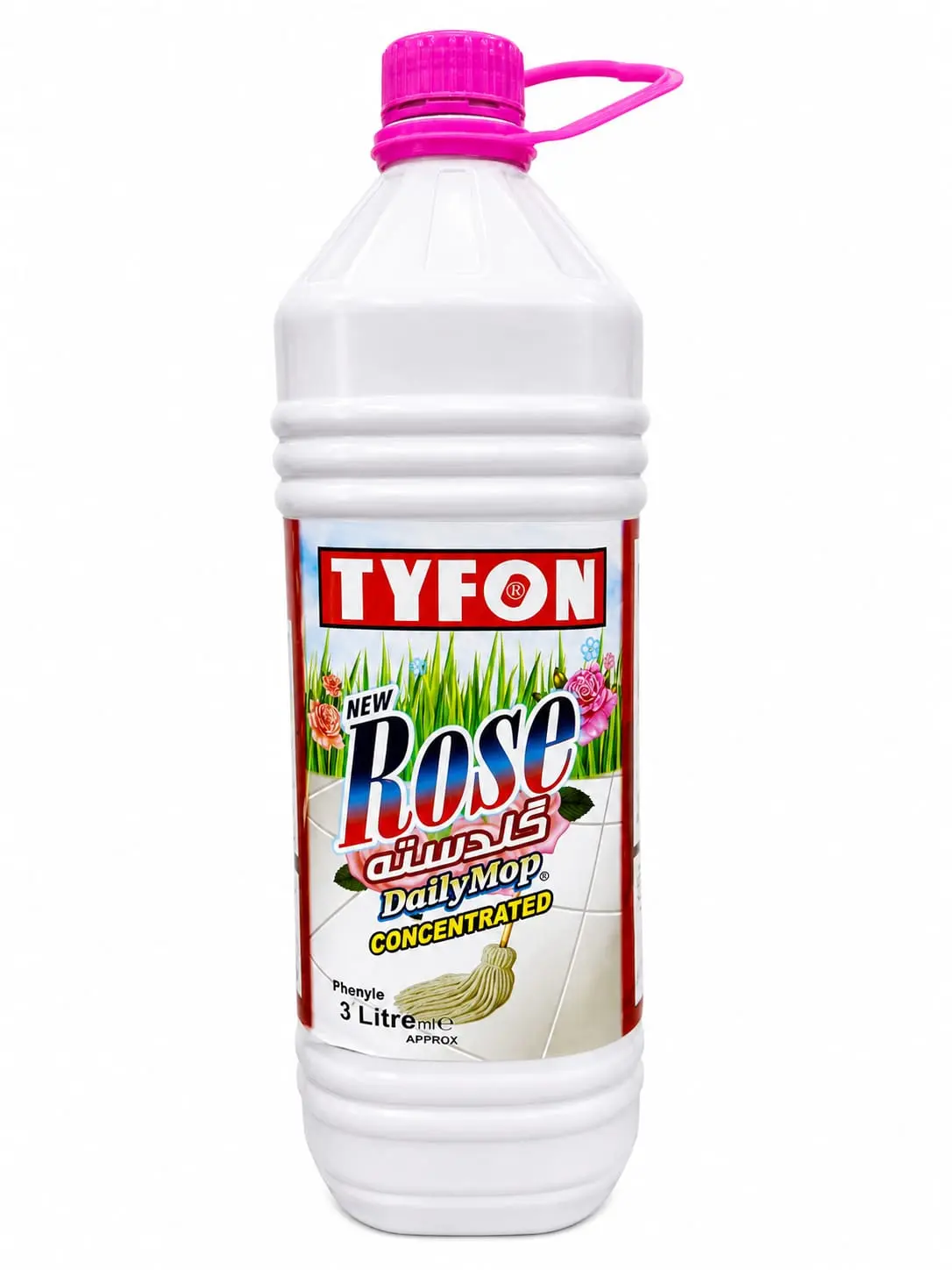 Tyfon New Rose Daily Mop Liquid 3L