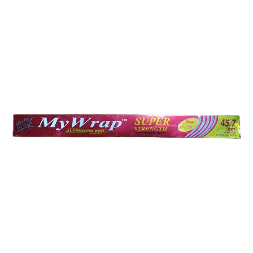 My Wrap Aluminum Red  S.S Foil 45.7Mtr